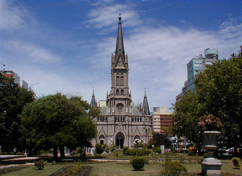 El templo marplatense aún conserva su esplendor