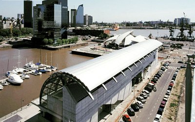 Museo Fortabat, diseñado por el arquitecto uruguayo Rafael Viñoly