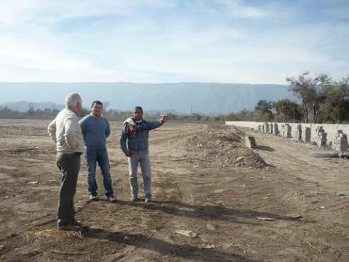 Obras públicas en distintos barrios de Moreno