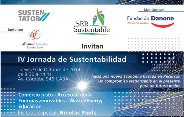 4º Jornada de Sustentabilidad Sustentator