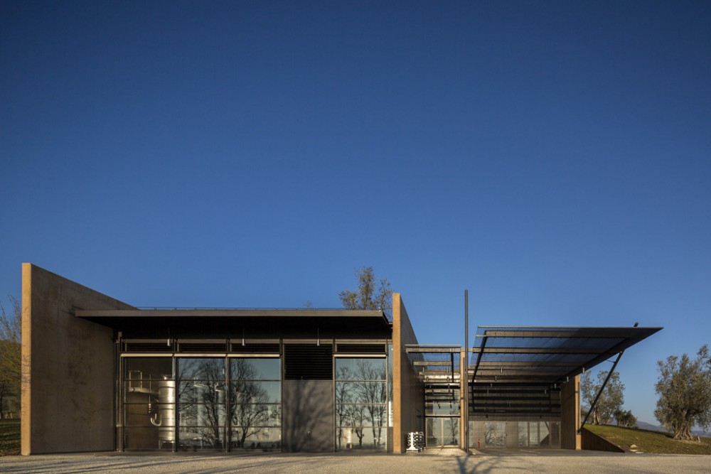 Bodega sustentable en Siena