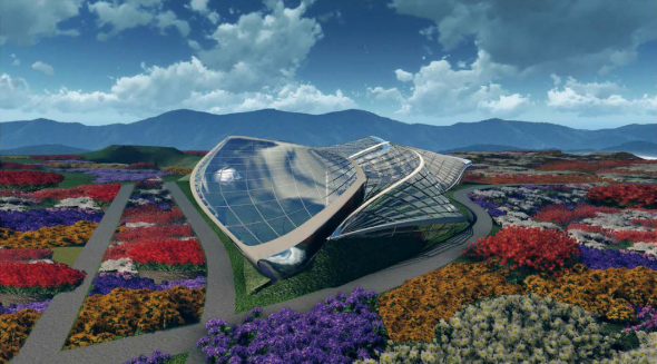 Bioarquitectura multifacética, proyecto ganador de la Expo Horticultura 2014