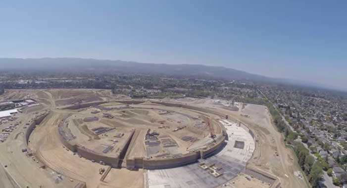 El video de la semana:  Avance de obra del Campus 2 de Apple