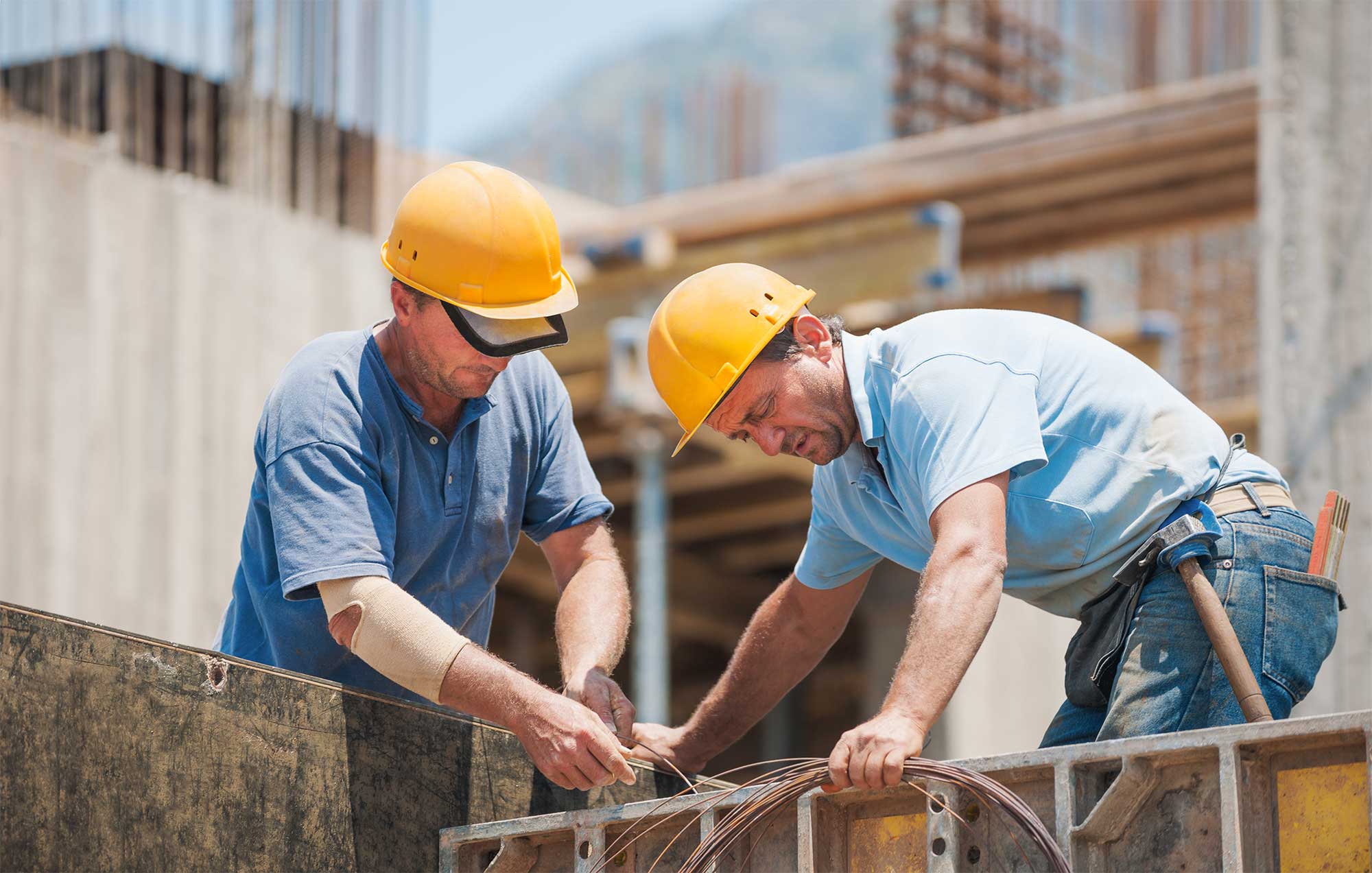 En el sector de la construcción aumentaron los puestos de trabajo