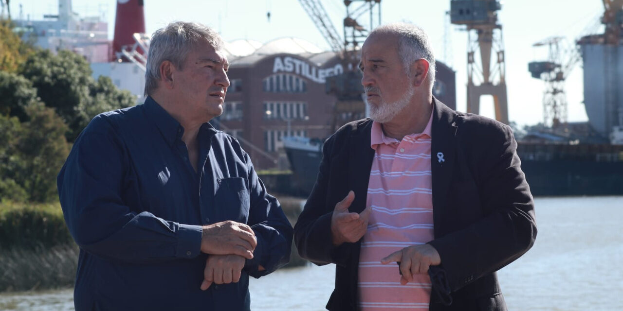 D’Onofrio: “Vamos a trabajar para que el Puerto La Plata sea el puerto de aguas profundas más importante del país”